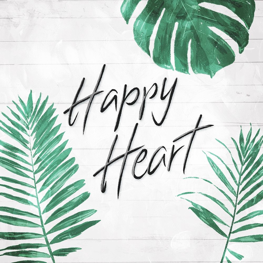 Happy Heart art print by Milli Villa for $57.95 CAD
