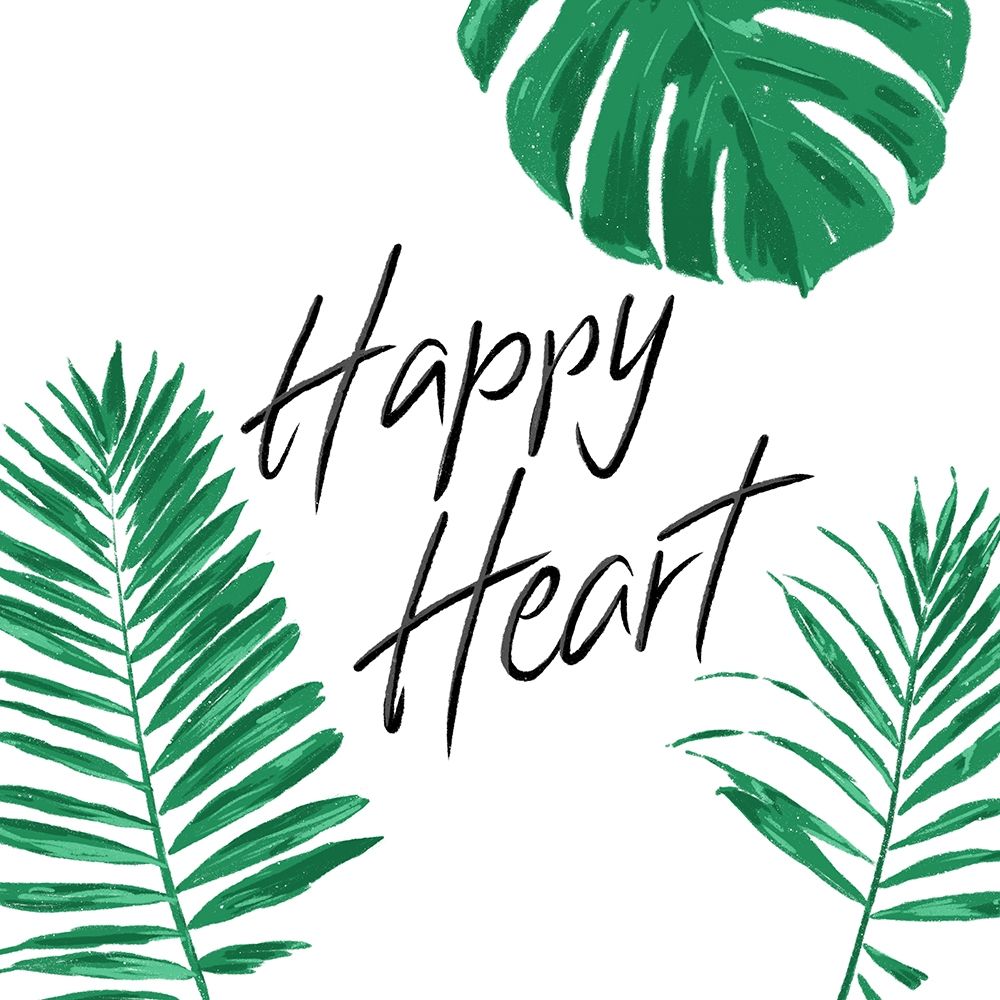 Happy Heart Clean art print by Milli Villa for $57.95 CAD