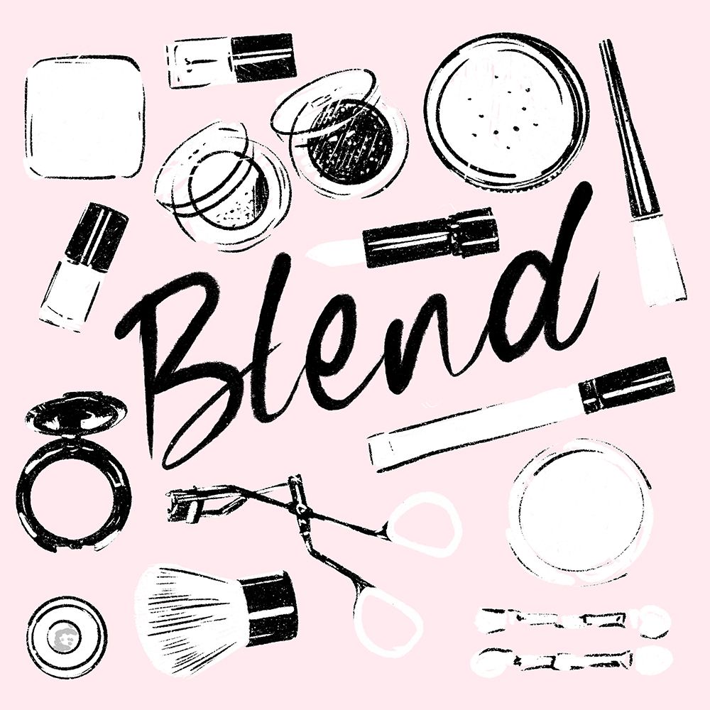Blend Of Pink art print by Milli Villa for $57.95 CAD