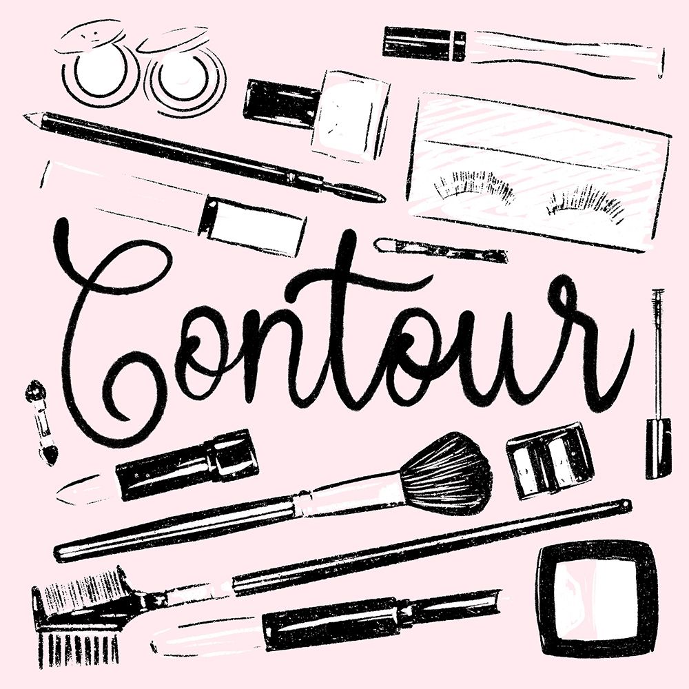 Contour Of Pink art print by Milli Villa for $57.95 CAD