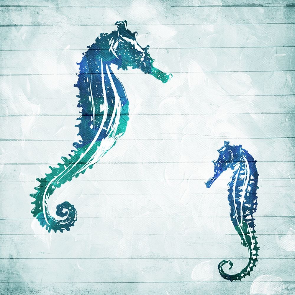 Horses In The Sea art print by Milli Villa for $57.95 CAD