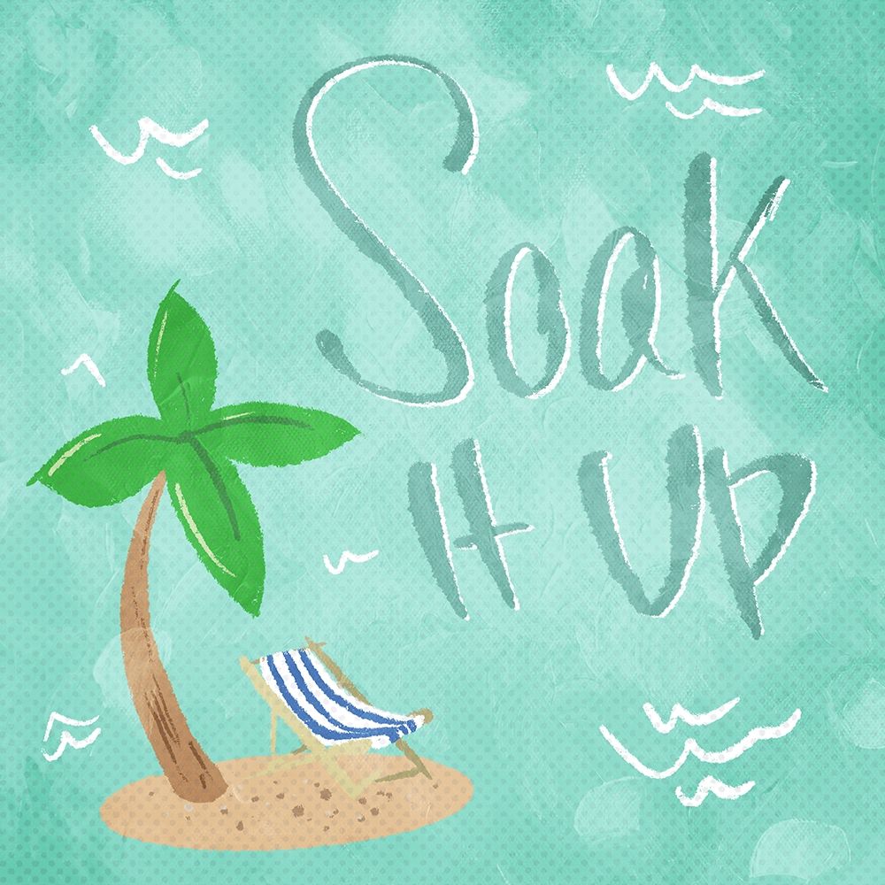 Soak It Up art print by Milli Villa for $57.95 CAD