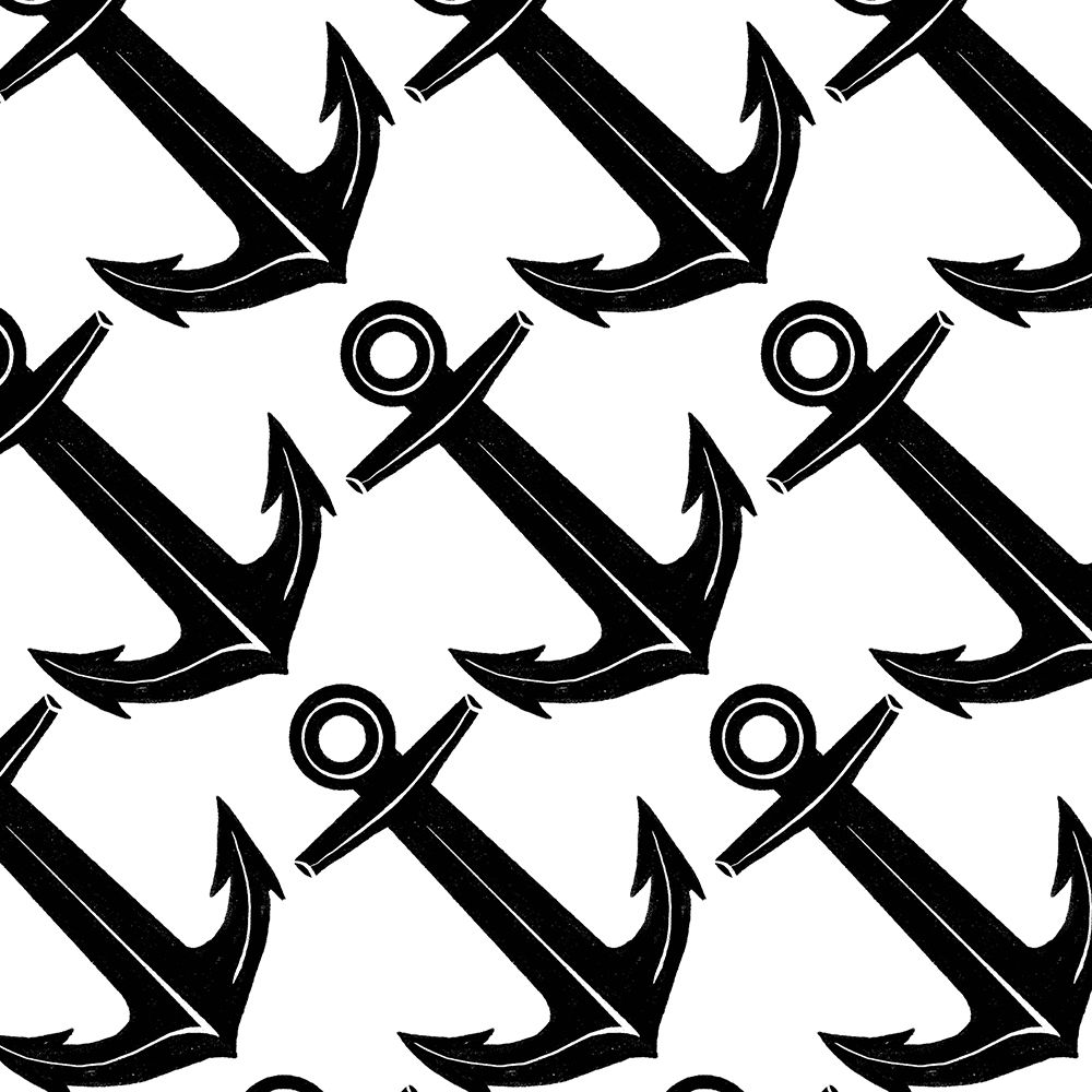 Anchors art print by Milli Villa for $57.95 CAD
