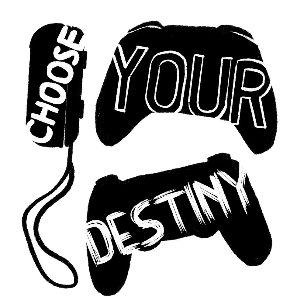 Choose Your Destiny art print by Milli Villa for $57.95 CAD