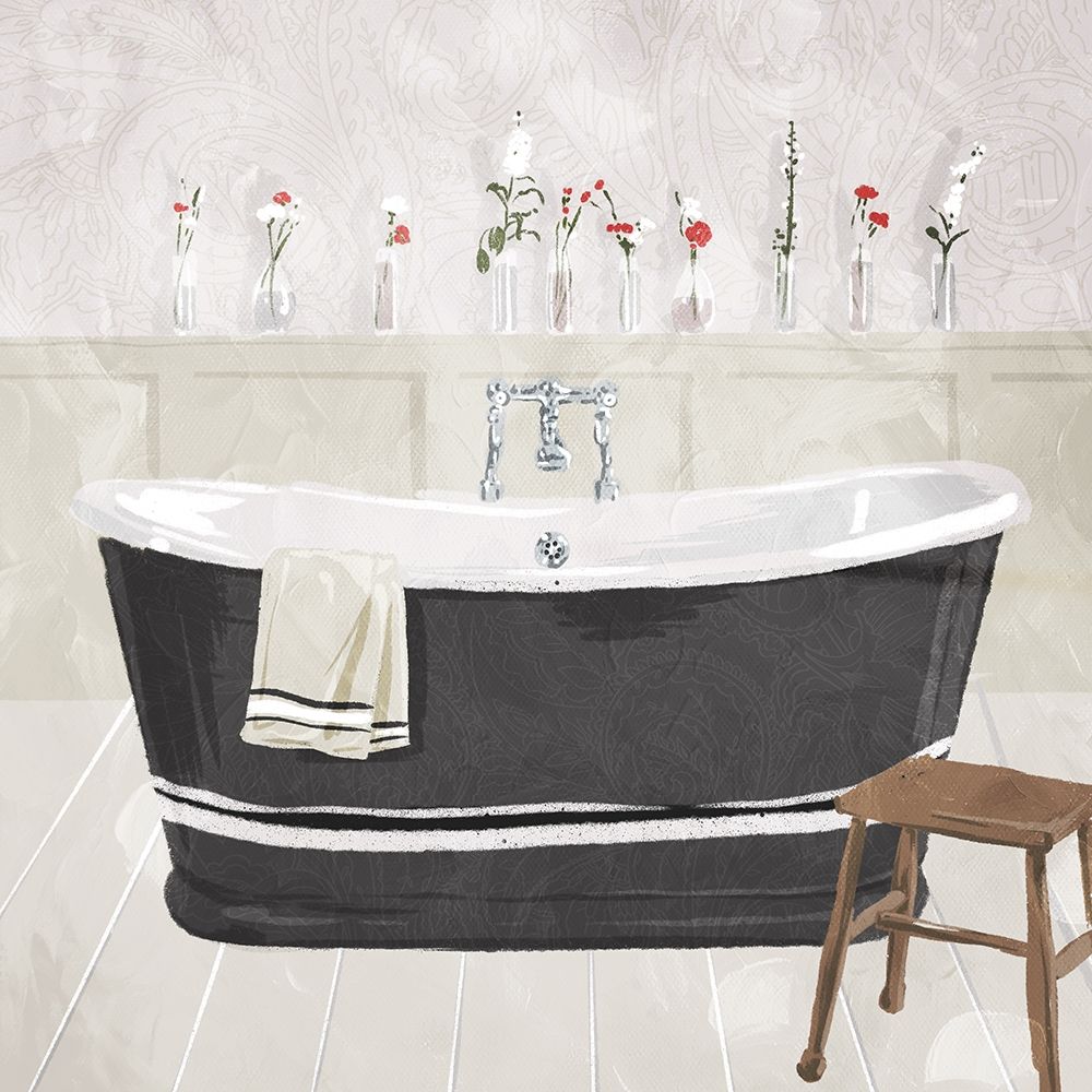 Bathroom Florals art print by Milli Villa for $57.95 CAD