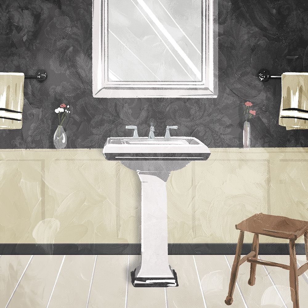 Sink Florals Dark art print by Milli Villa for $57.95 CAD