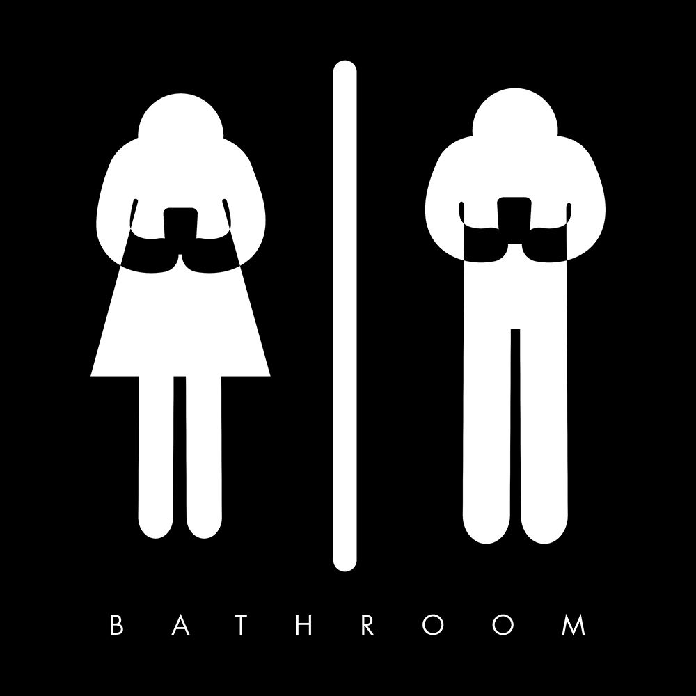 Bathroom Time Reverse art print by Milli Villa for $57.95 CAD