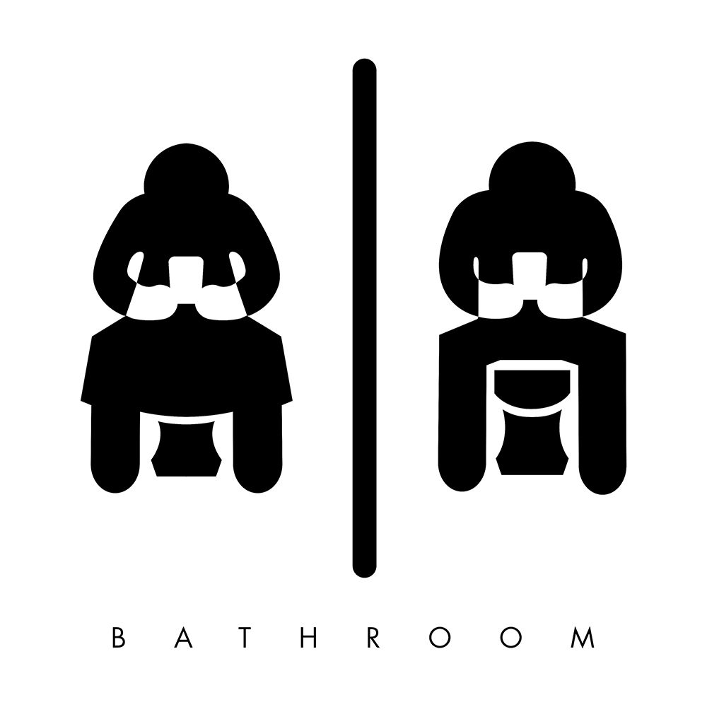 Sitting Bathroom Time art print by Milli Villa for $57.95 CAD