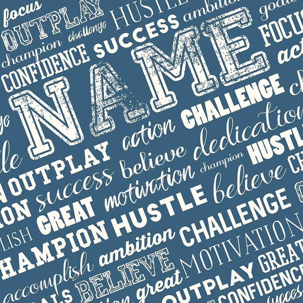 Full Of Sports Words art print by Milli Villa for $57.95 CAD