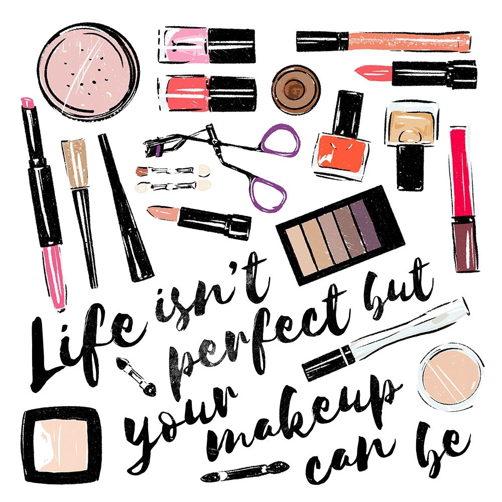 Life Isnt Perfect art print by Milli Villa for $57.95 CAD