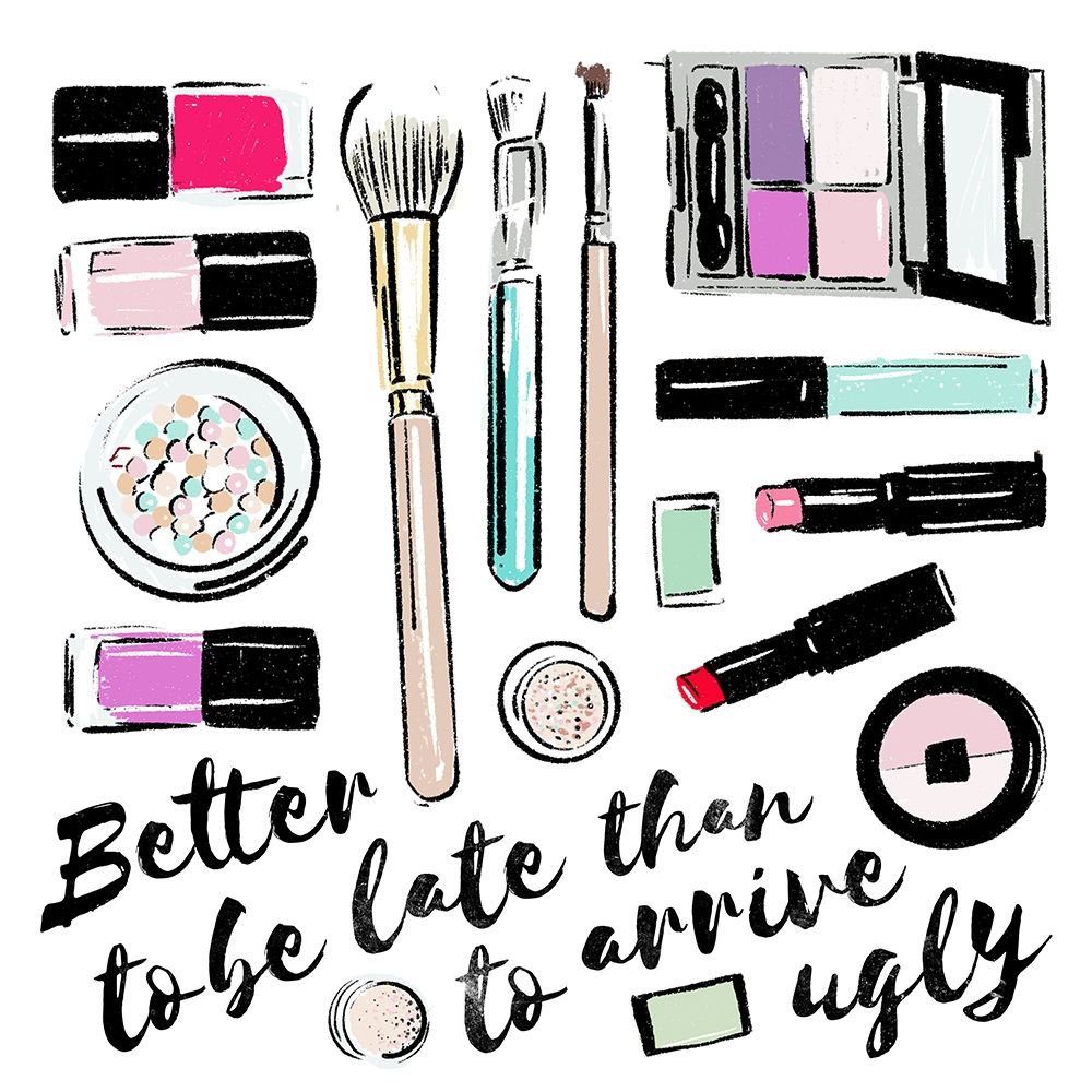 Arrive Ugly art print by Milli Villa for $57.95 CAD