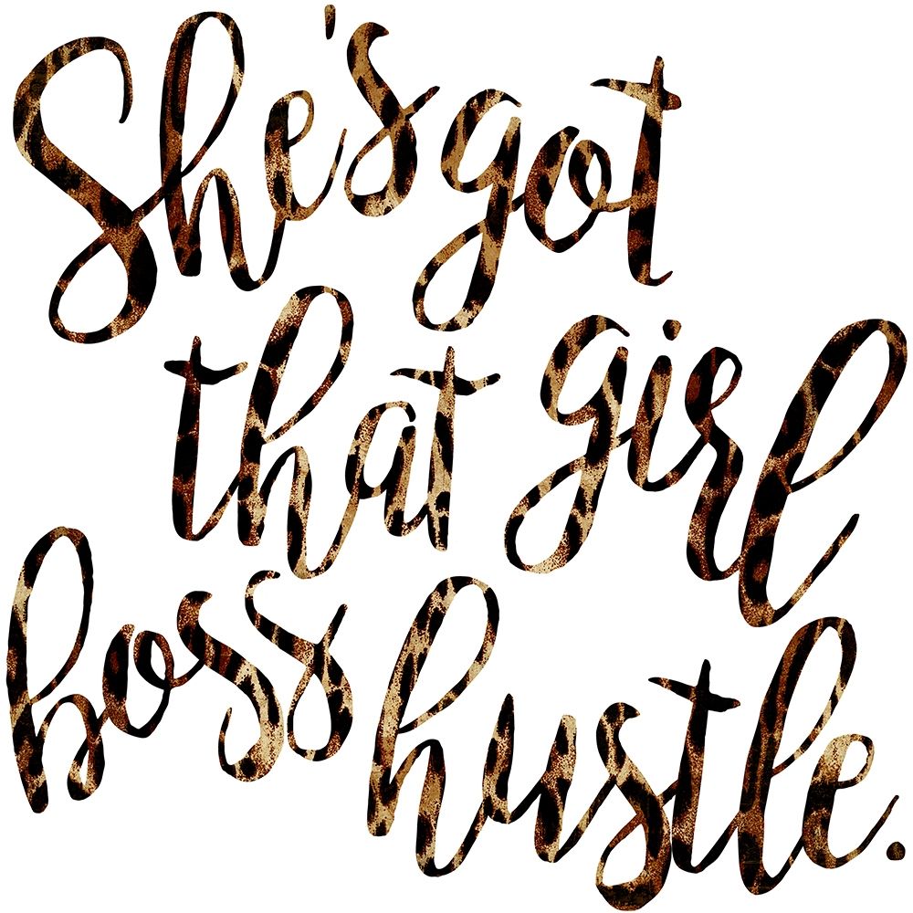 Girl Boss Hustle art print by Milli Villa for $57.95 CAD