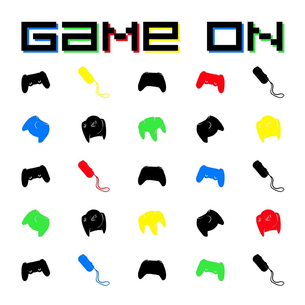 Game On Controls art print by Milli Villa for $57.95 CAD