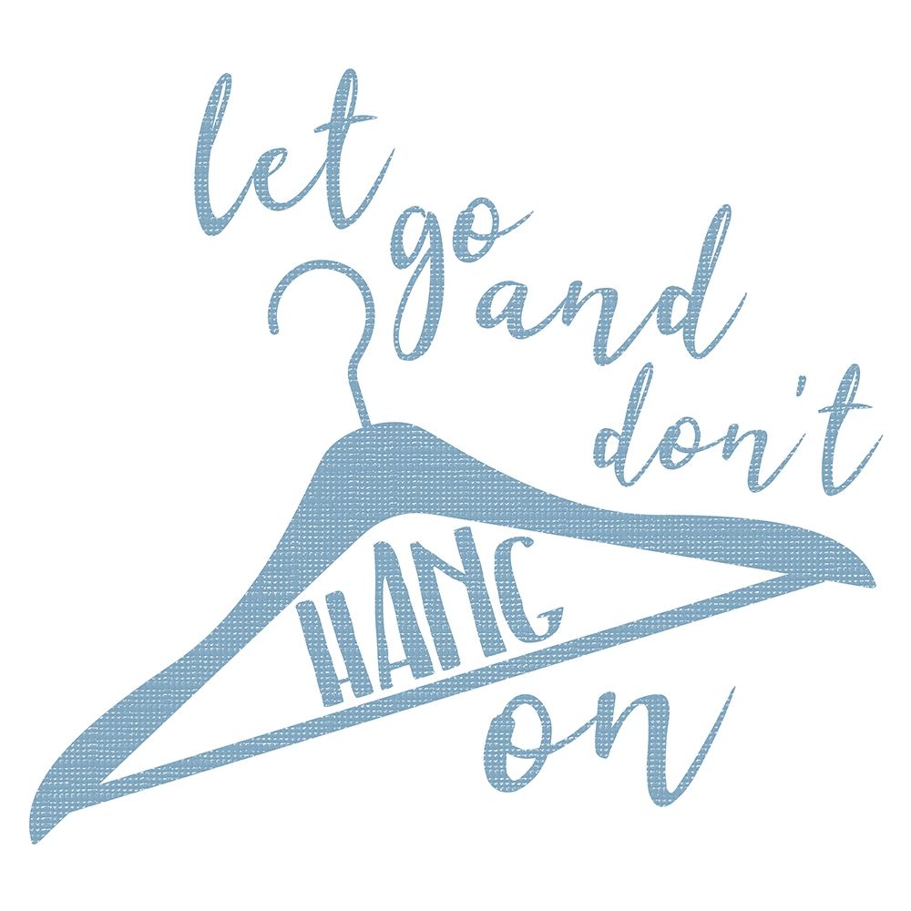 Hang On Blue art print by Milli Villa for $57.95 CAD