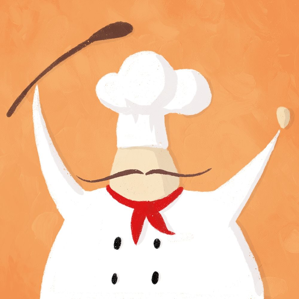 Spoon Chef art print by Milli Villa for $57.95 CAD