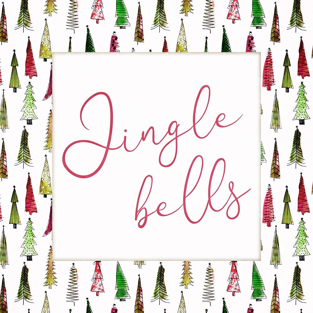Jingle Bells art print by Milli Villa for $57.95 CAD