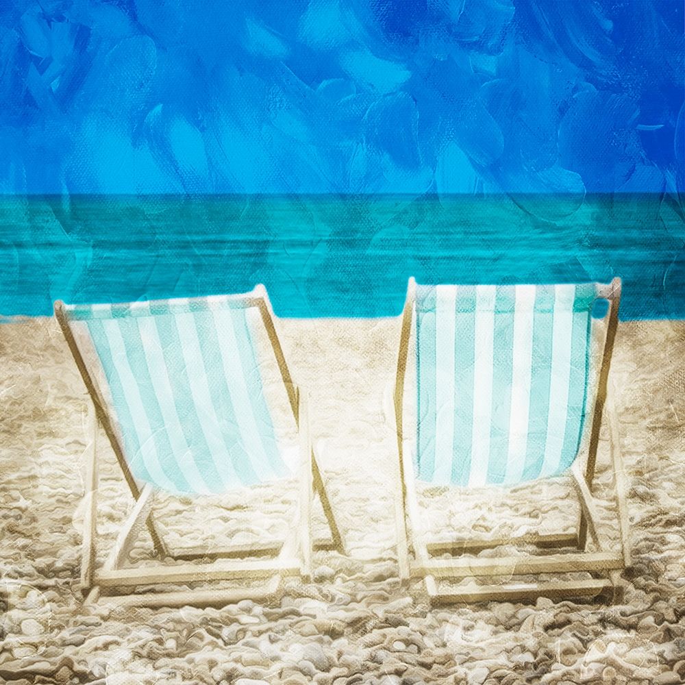 Lets Look Out On The Beach art print by Milli Villa for $57.95 CAD