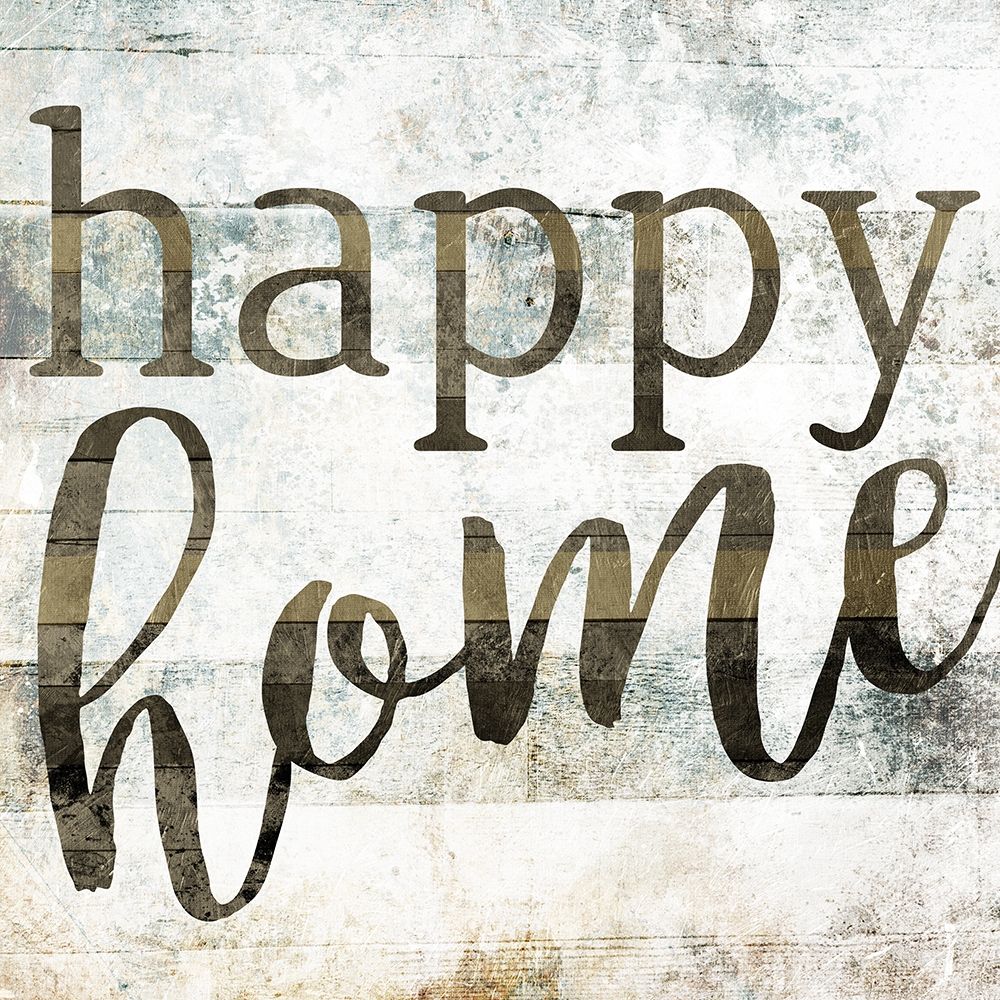 Happy Home art print by Milli Villa for $57.95 CAD