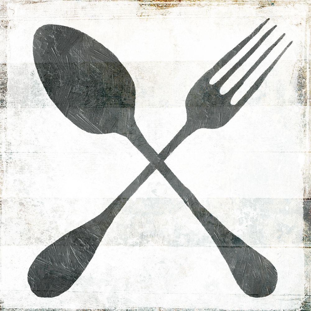 Eating Utensils art print by Milli Villa for $57.95 CAD