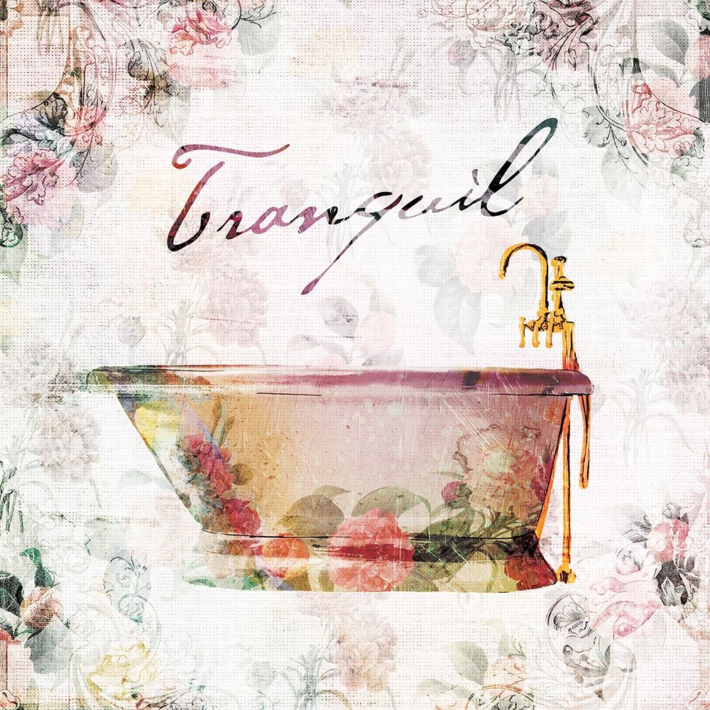 Vintage Tranquil art print by Milli Villa for $57.95 CAD
