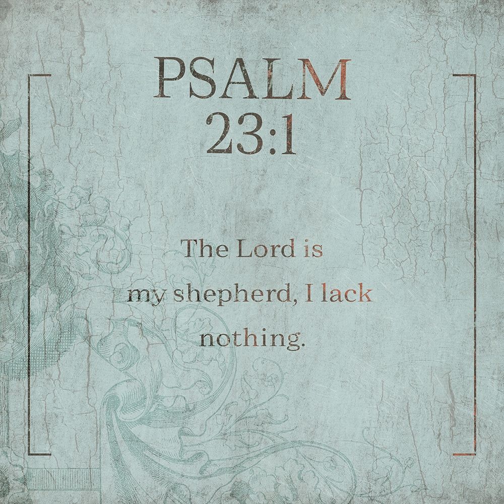 Psalm 231 Murky Sea art print by Milli Villa for $57.95 CAD