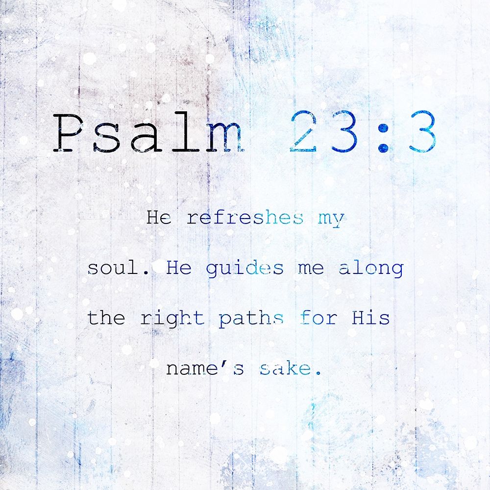 Psalm 233 Night Farm art print by Milli Villa for $57.95 CAD