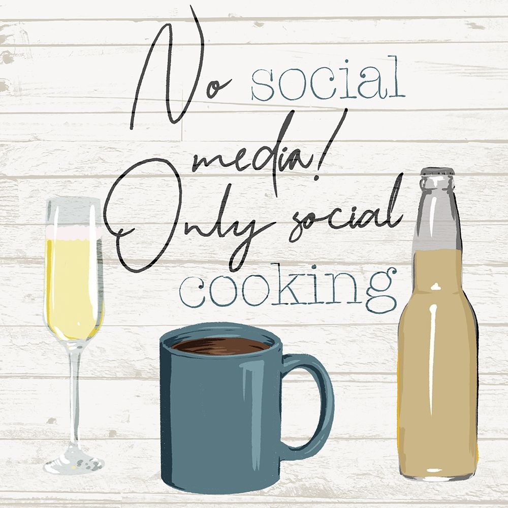 No Social Media art print by Milli Villa for $57.95 CAD
