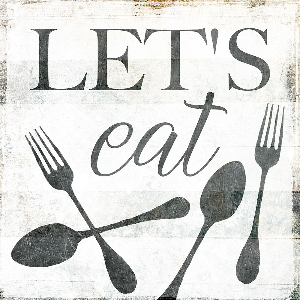 Lets Eat art print by Milli Villa for $57.95 CAD
