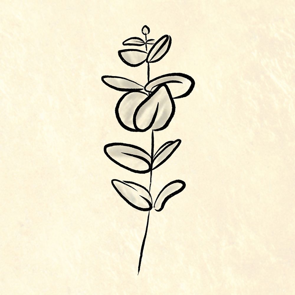 Paper Simple flower 2 art print by Milli Villa for $57.95 CAD