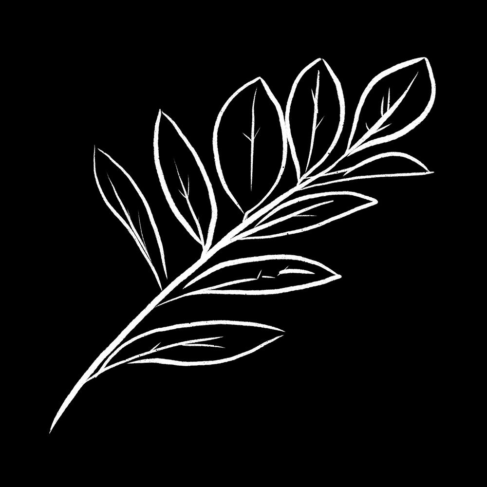 Simple Black flower art print by Milli Villa for $57.95 CAD