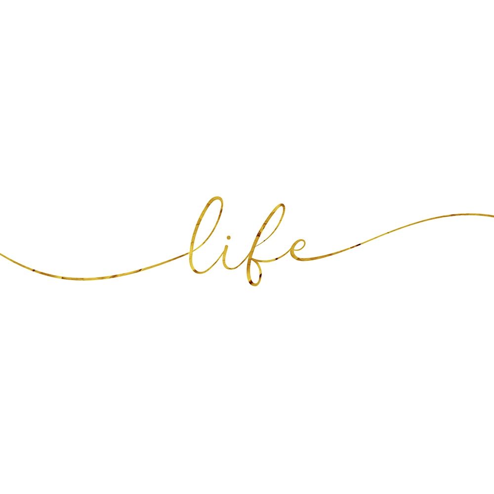Gold Life art print by Milli Villa for $57.95 CAD
