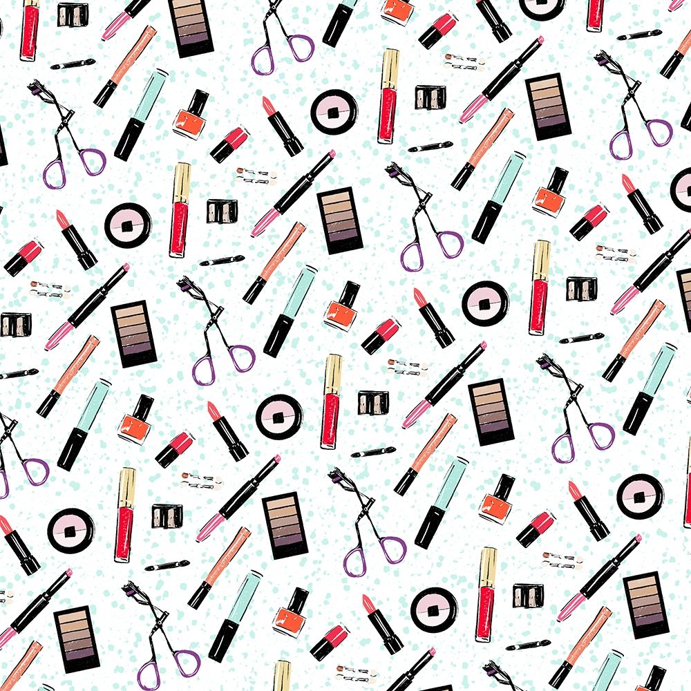 Laid Out Makeup art print by Milli Villa for $57.95 CAD