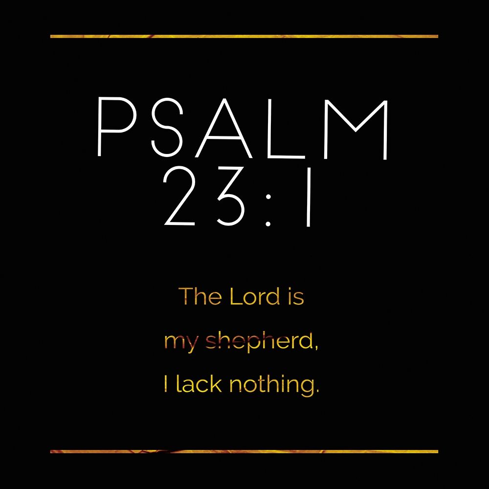 New Psalm Gold Reverse art print by Milli Villa for $57.95 CAD
