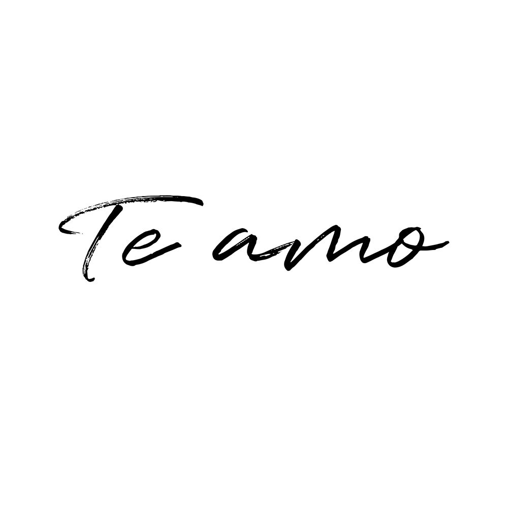 Te Amo art print by Milli Villa for $57.95 CAD