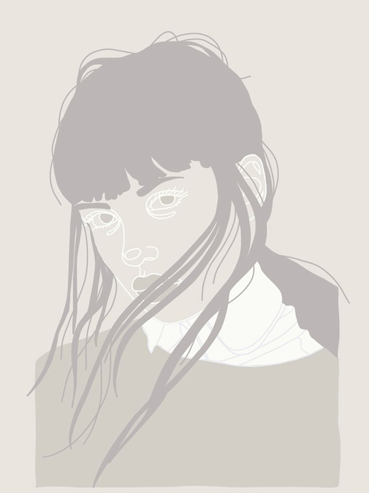 The Stare art print by Militza Schwartz for $57.95 CAD