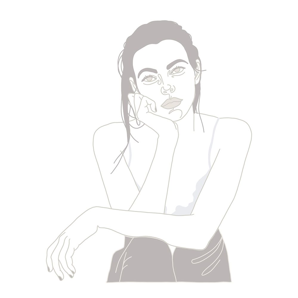 The Thinker art print by Militza Schwartz for $57.95 CAD