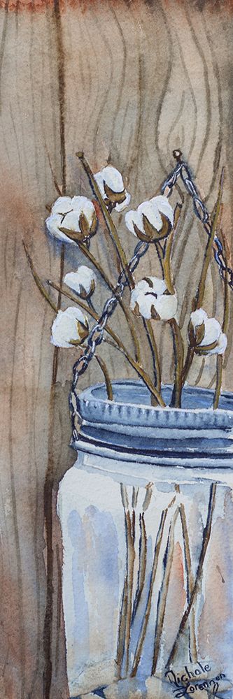 Cotton Jar art print by Nichole Lorenzen for $57.95 CAD