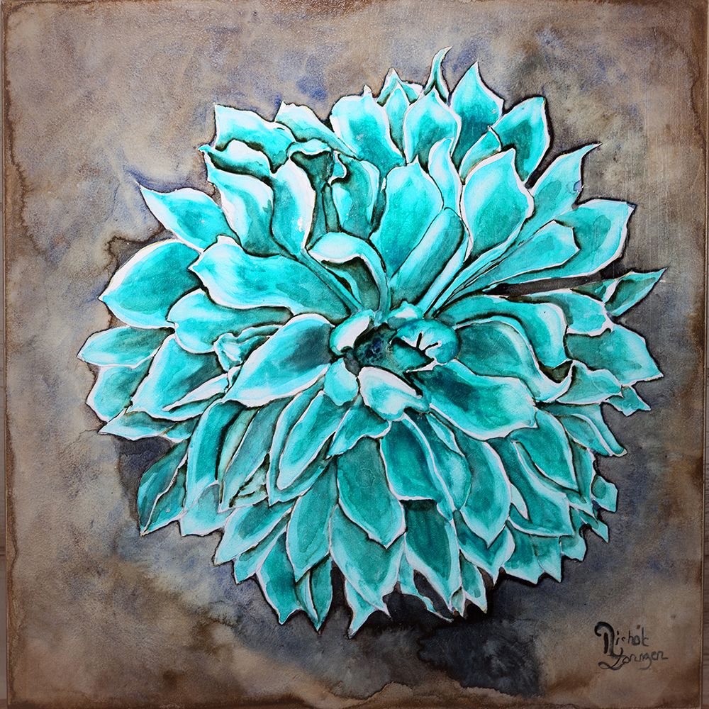 Farm Animal Flower 3 art print by Nichole Lorenzen for $57.95 CAD