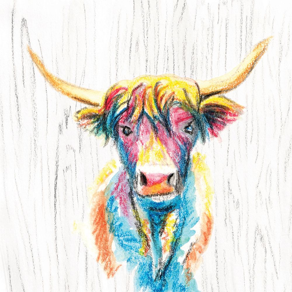 Highlander Abstract art print by Nichole Lorenzen for $57.95 CAD