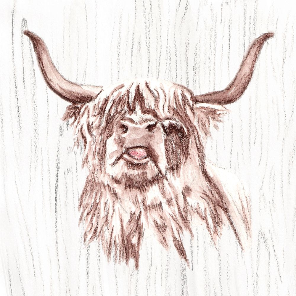 Highlander Monochromatic art print by Nichole Lorenzen for $57.95 CAD