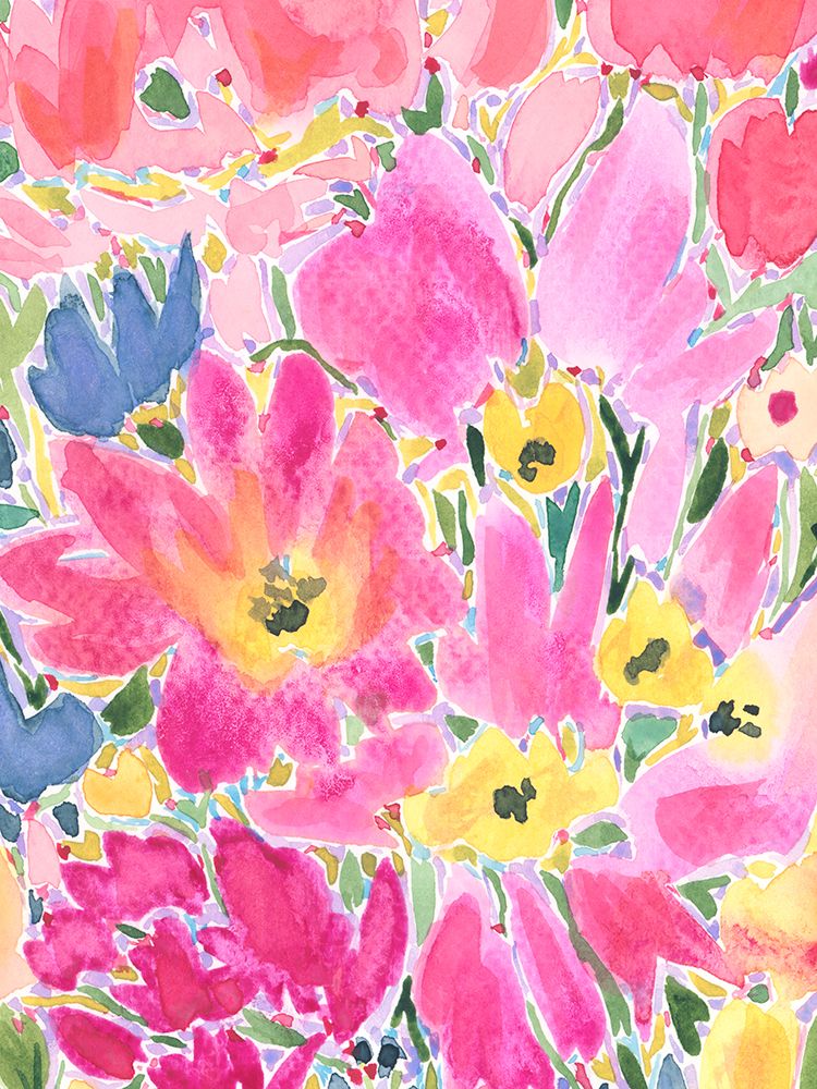 Apricot Crush 5 art print by Nida Pathan for $57.95 CAD