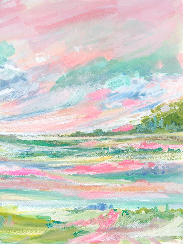 Cotton Candy Skies 2 art print by Nida Pathan for $57.95 CAD