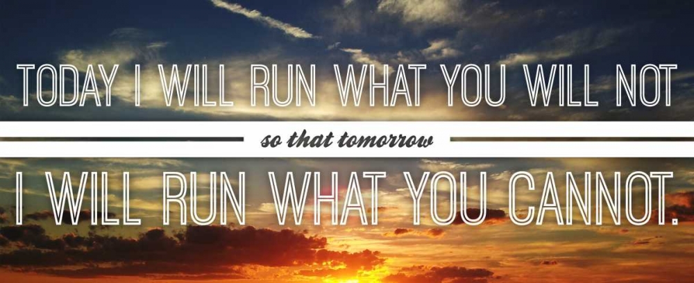 Running art print by OnRei for $57.95 CAD
