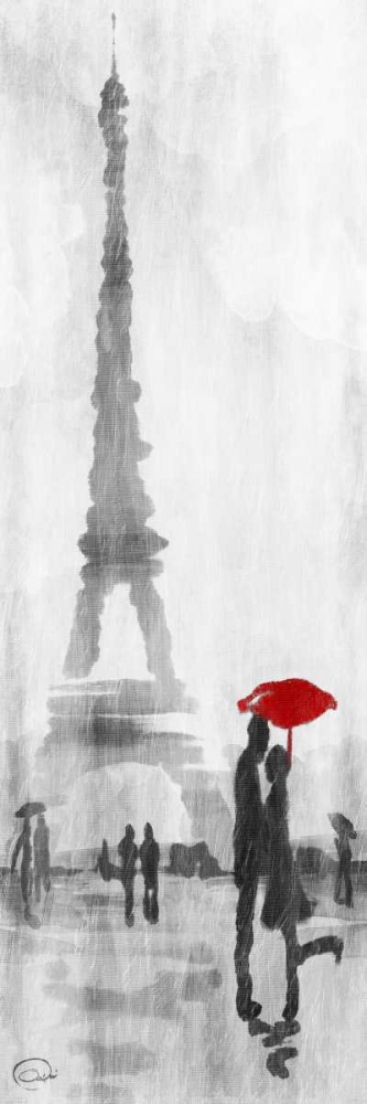 Eiffel Love art print by OnRei for $57.95 CAD