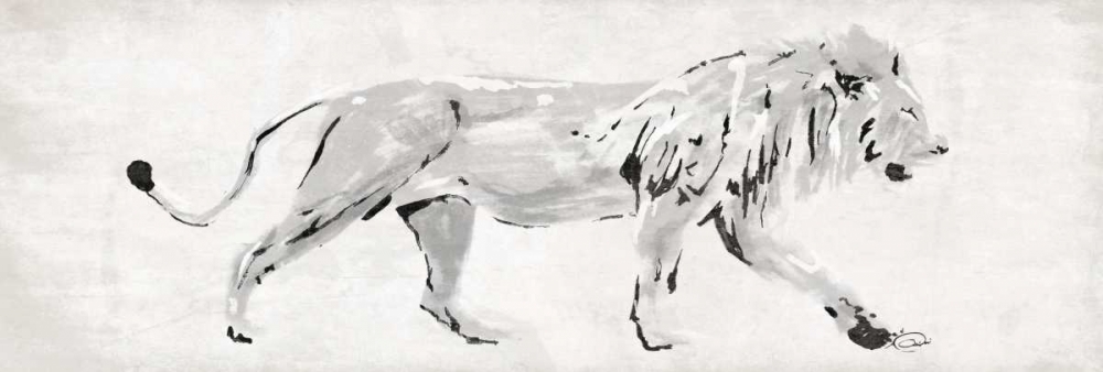 Sketched Lion art print by OnRei for $57.95 CAD