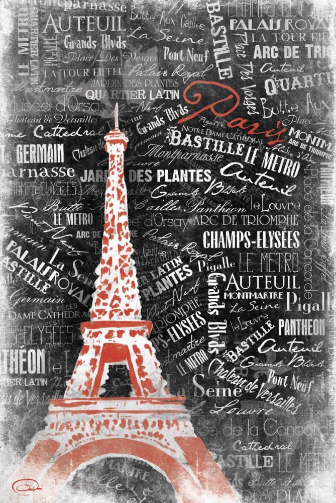 LOVE TOWER art print by OnRei for $57.95 CAD