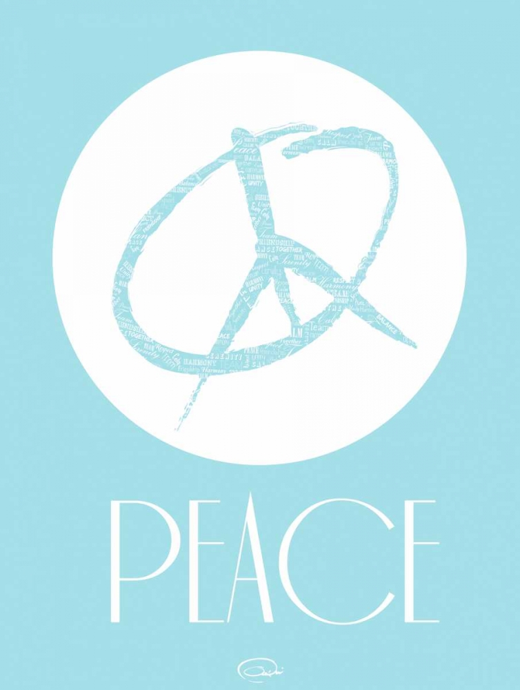 LOVE BLUE art print by OnRei for $57.95 CAD