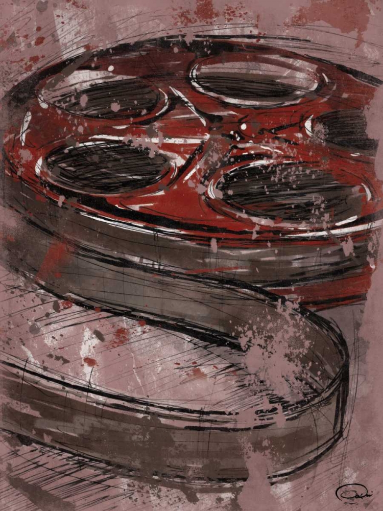 Cinema Red art print by OnRei for $57.95 CAD