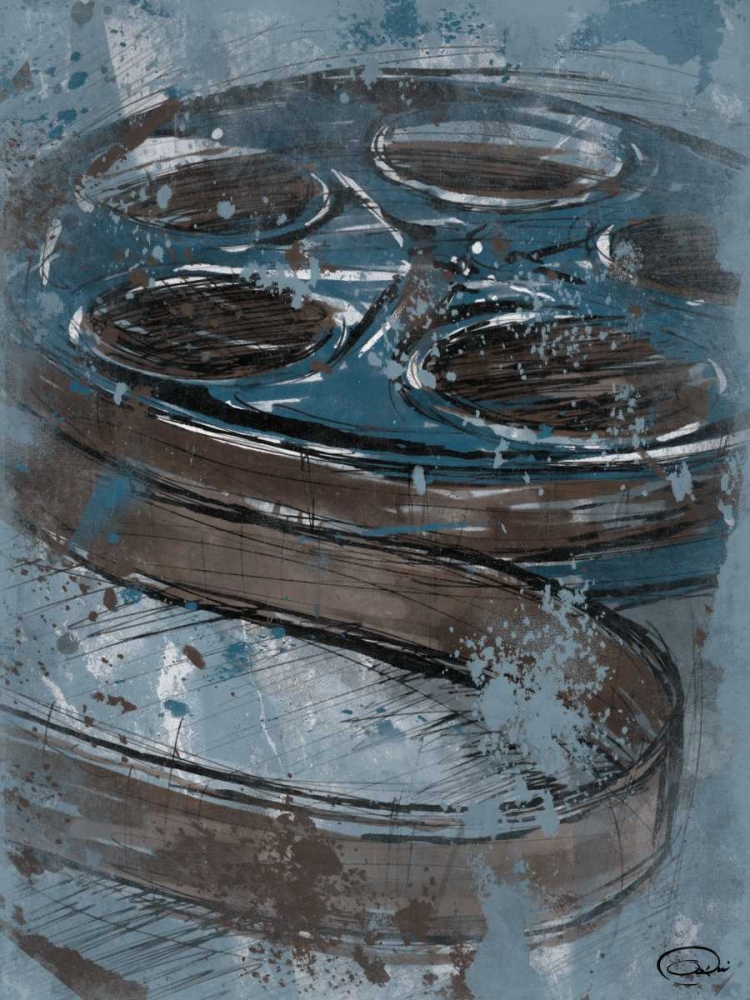 Cinema art print by OnRei for $57.95 CAD