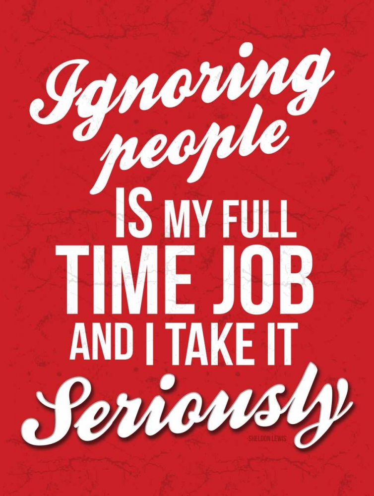 Ignoring Red 2 art print by OnRei for $57.95 CAD
